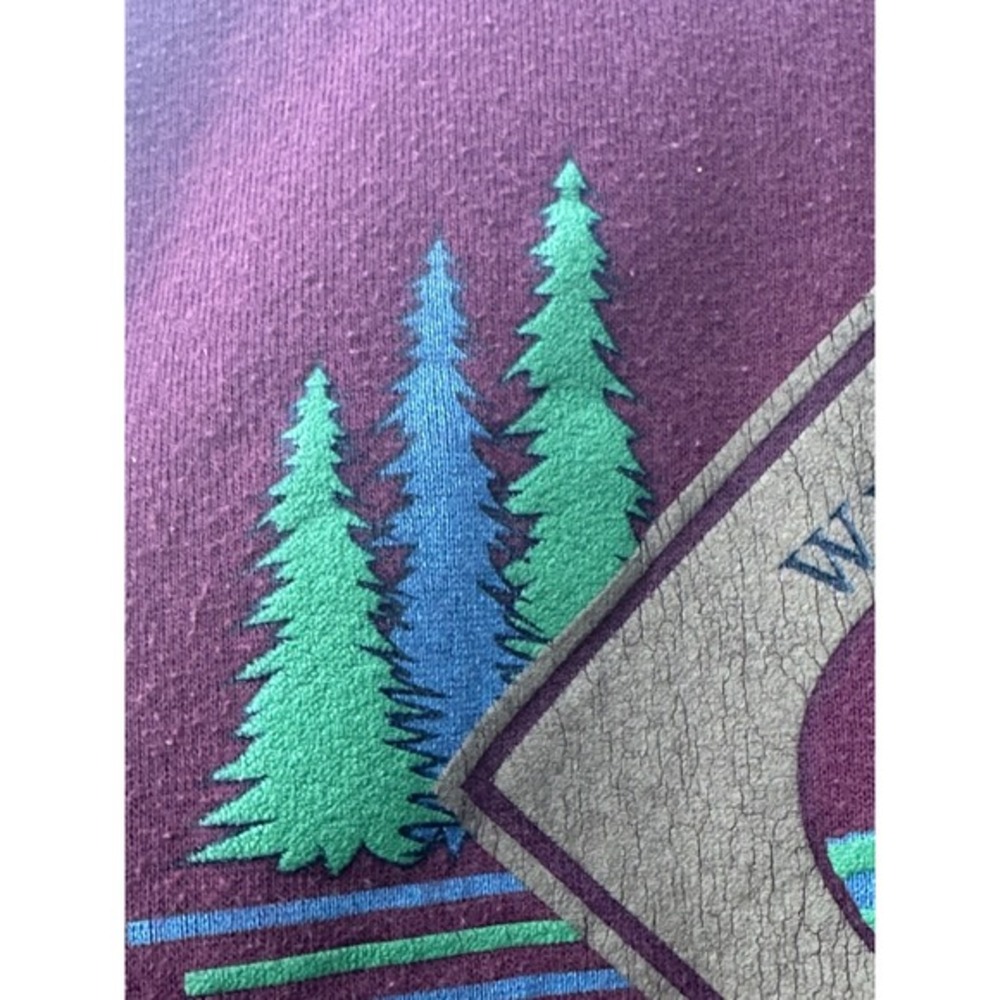 Vintage Lee Southwest Wilderness Crewneck Sweatshirt Size Xlarge Nature XL‎ - Picture 6 of 7